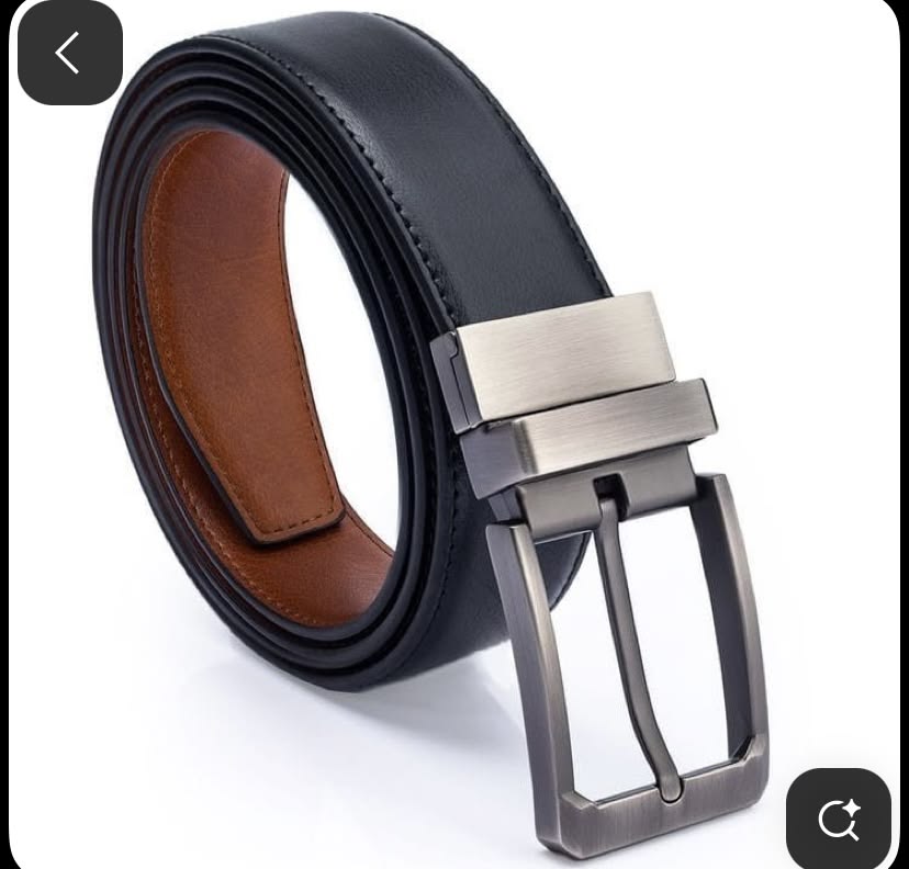 Classic Black Leather Belt | Genuine Leather | Hashmeers Pakistan
